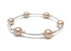 Count Your Blessings Gold Pearl Bracelet, 8 mm Beads-Count Your Blessings Bracelets