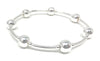 Count Your Blessings Friendship Silver and Gold Bracelet