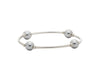 Count Your Blessings Bracelet Silver Pearls & Sterling Silver 6.5"-Count Your Blessings Bracelets