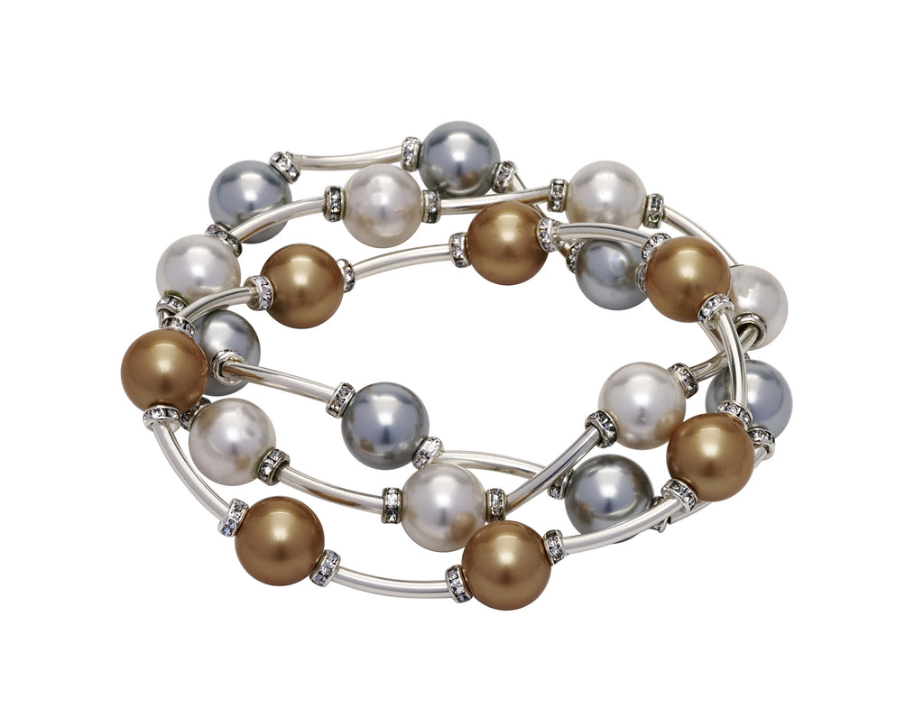 Pure Natural Freshwater Oyster Pearls Agate Bracelet Elastic Force Single Pearl  Bracelet For Weddings 9 10MM From Charm_girls, $17.02 | DHgate.Com