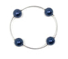 Count Your Blessings Night Blue Bracelet