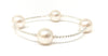 NEW Count Your Blessings Diamond Cut Swarovski Pearl Bracelet