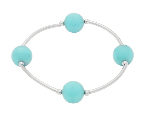 Count Your Blessings 12 MM Jade Pearl Bracelet