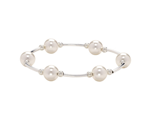 Count Your Blessings 10 MM Pearl Bracelet